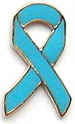photo of prostate cancer ribbon pin