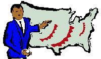 drawing of a weatherman