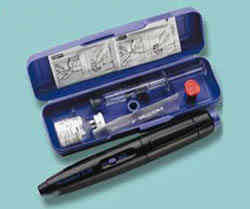 photo of peninject with carrying case